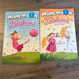 I can Read level 1 Pinkalicious set of 2 books